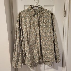 Redsky Floral Button-down